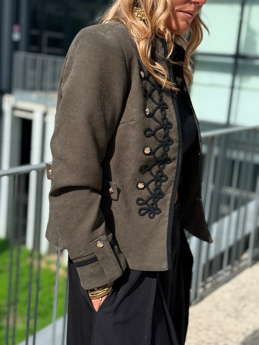 Veste officier kaki 7107
