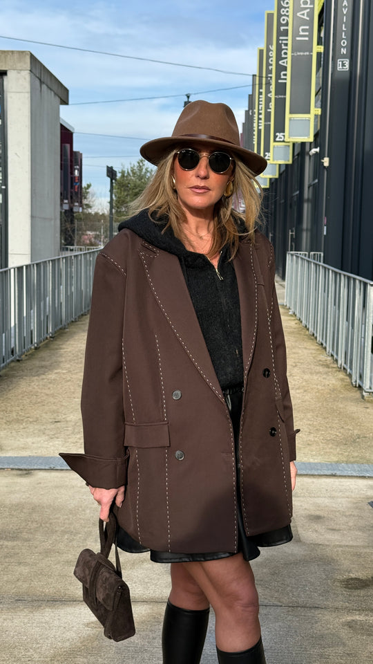 Blazer couture Choco 11533