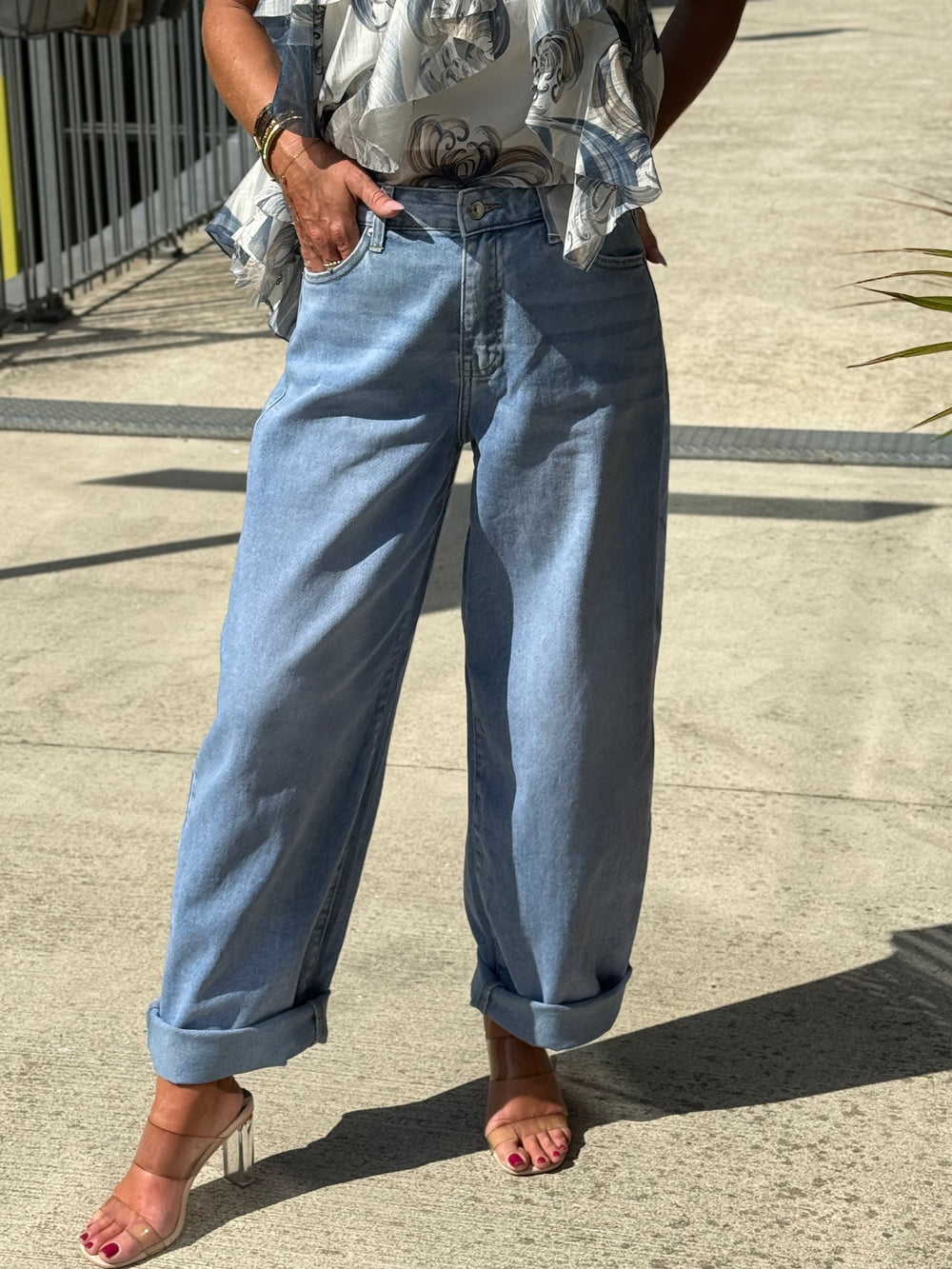 Jean ballon clair 693 (taille grand )