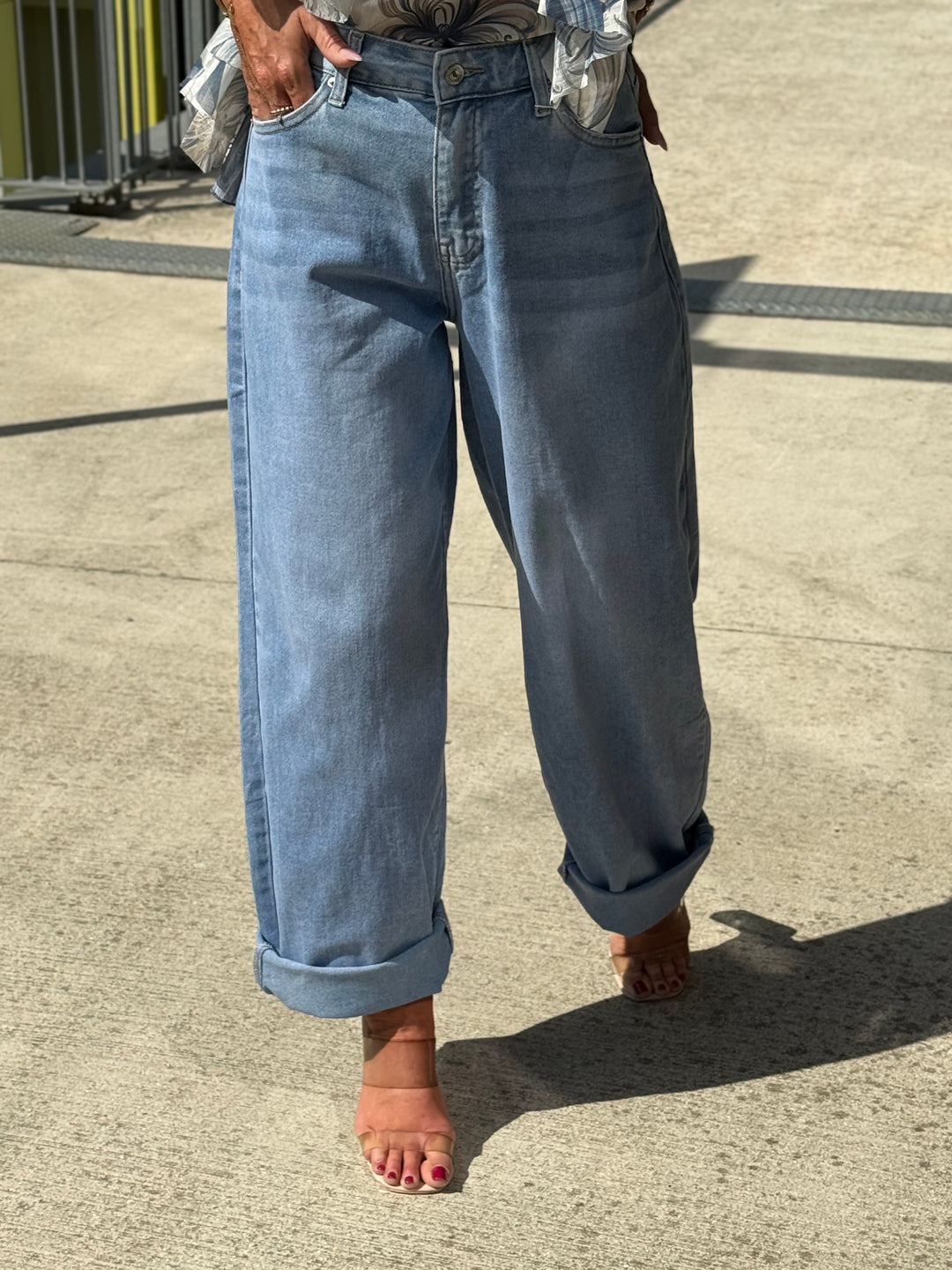 Jean ballon clair 693 (taille grand )