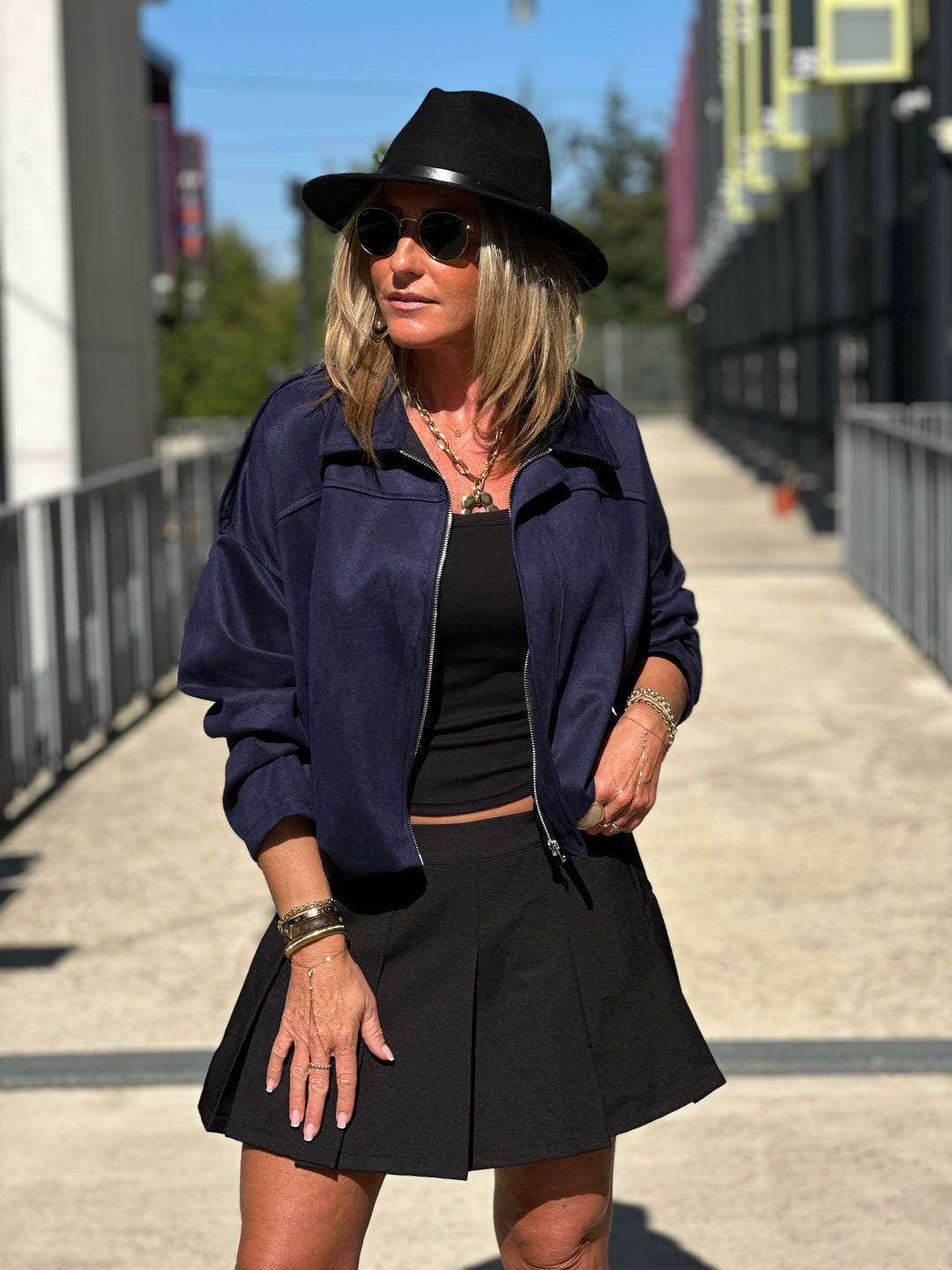 Veste bombers léger 10338