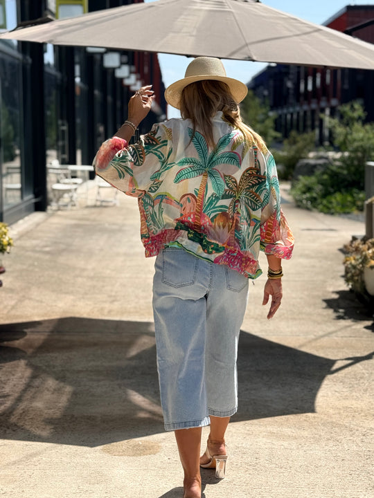 Veste Tropical Vert 5408F