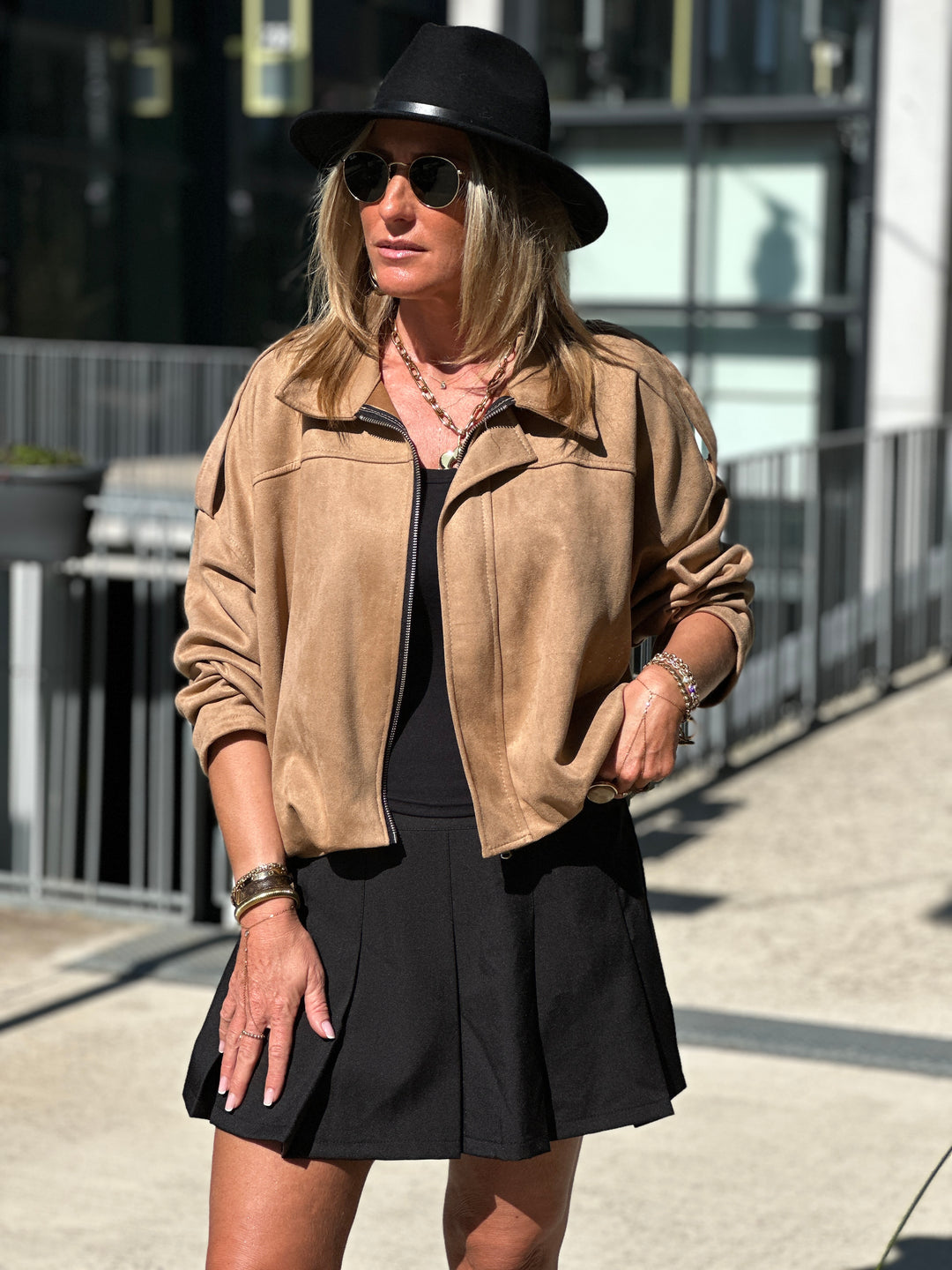 Veste bombers léger 10338