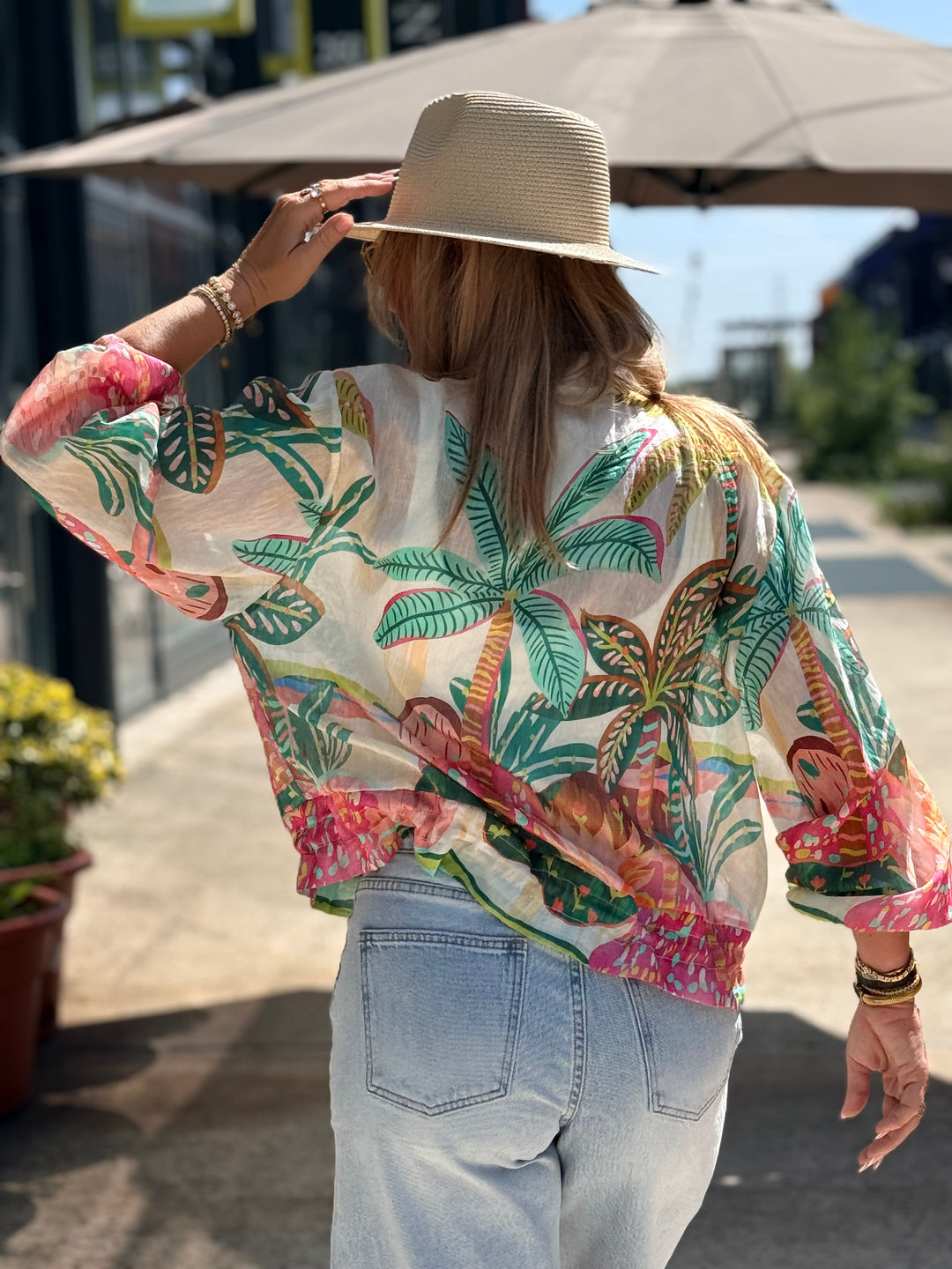 Veste Tropical Vert 5408F