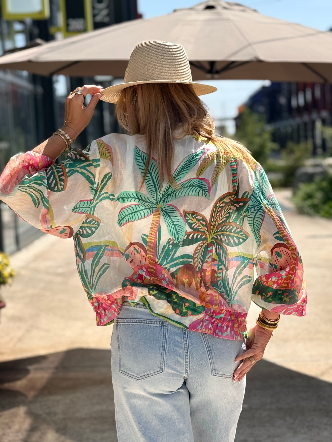 Veste Tropical Vert 5408F