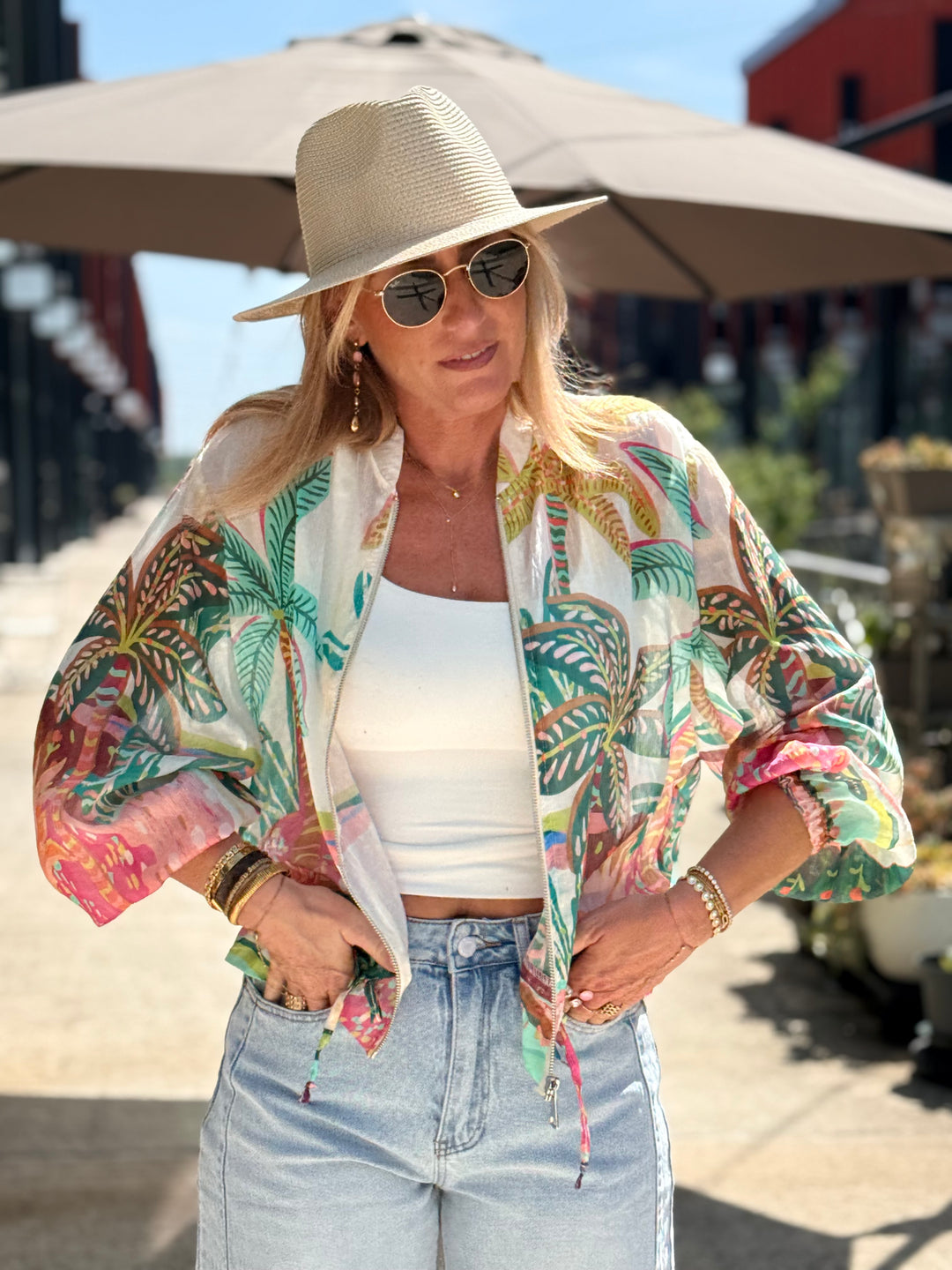Veste Tropical Vert 5408F