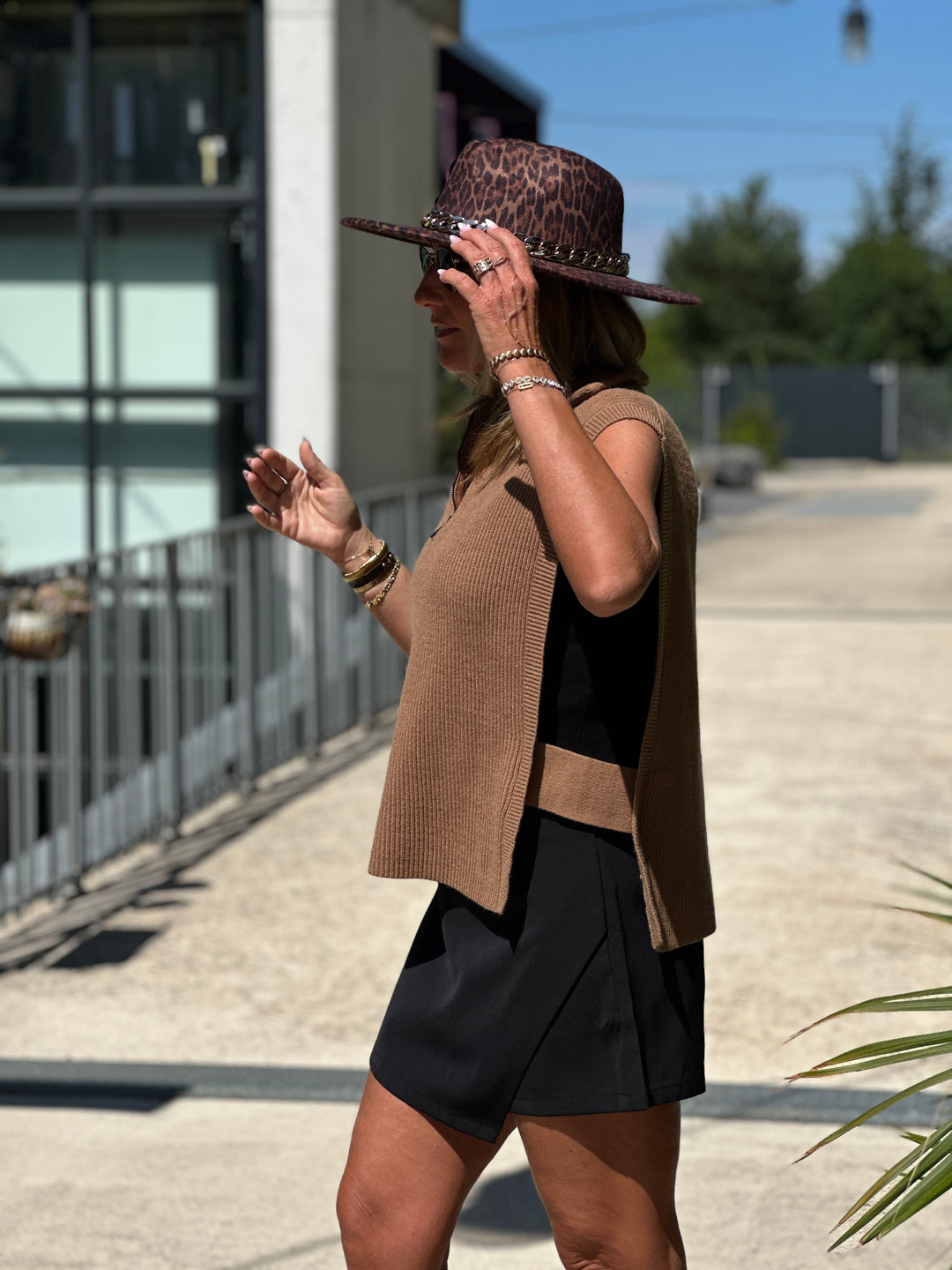 Pull gilet avec zip 5180