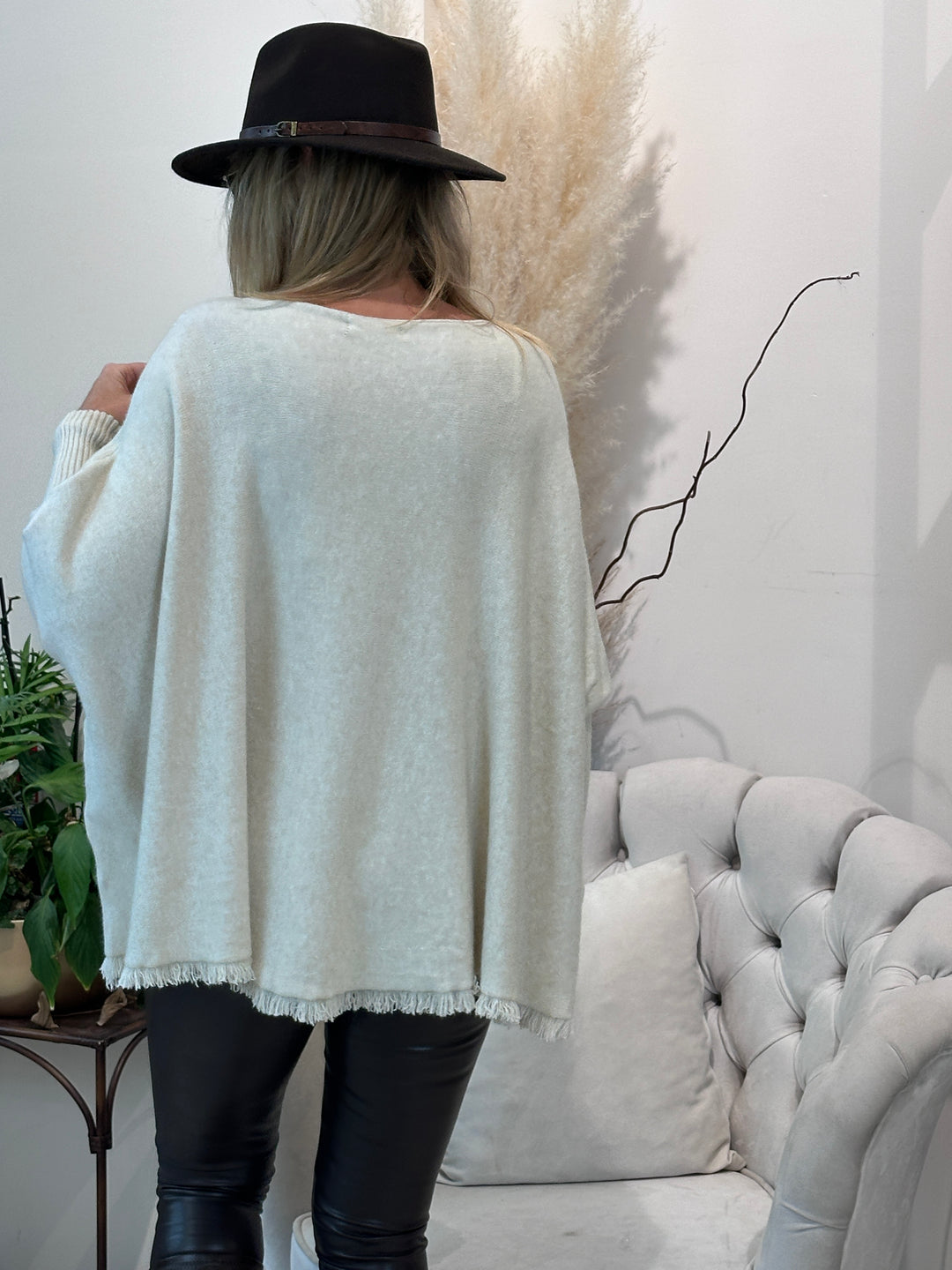 Pull col rond  franger 2831