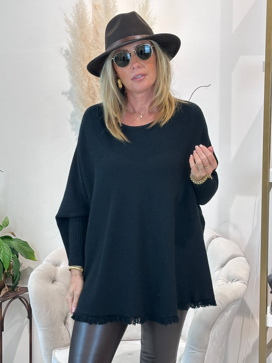 Pull col rond  franger 2831