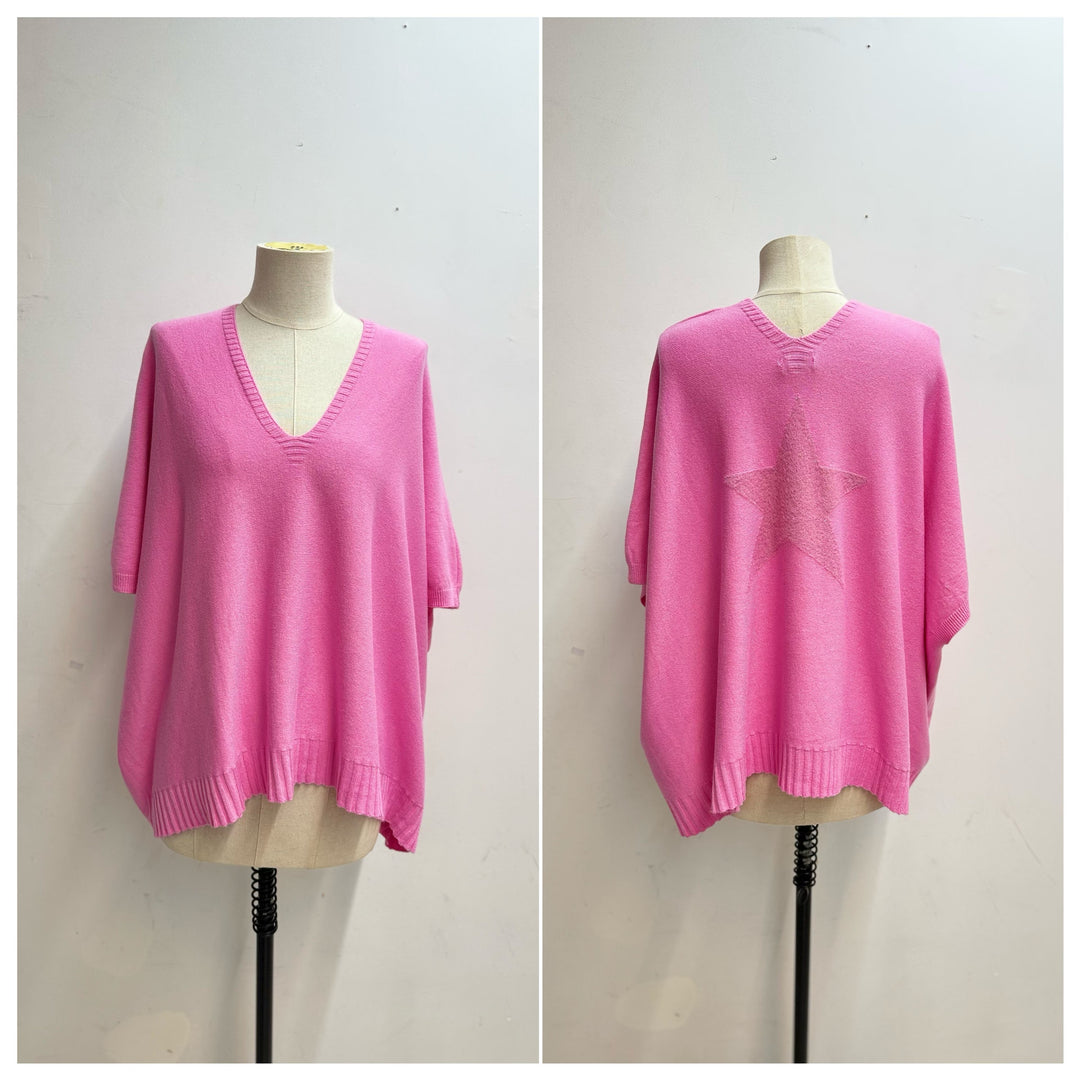 Pull loose Sophie étoile dos