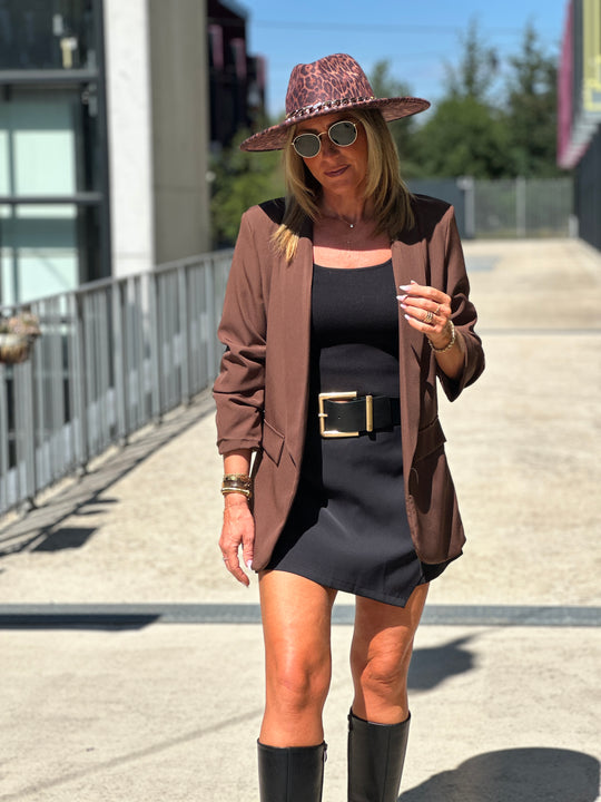 Blazer manches froncées 8056 (34 au 40)