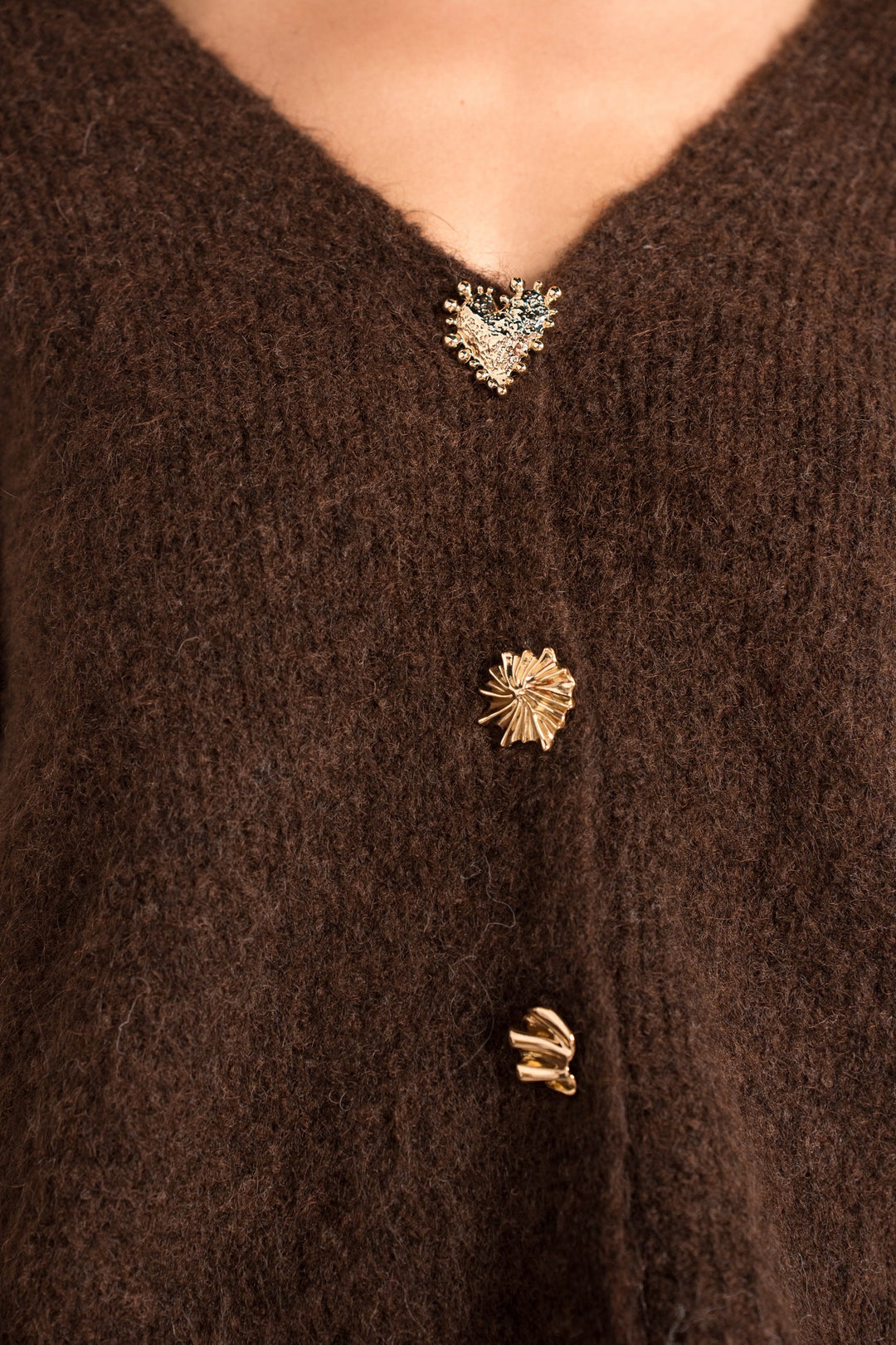Gilet Choco bouton métal 2649