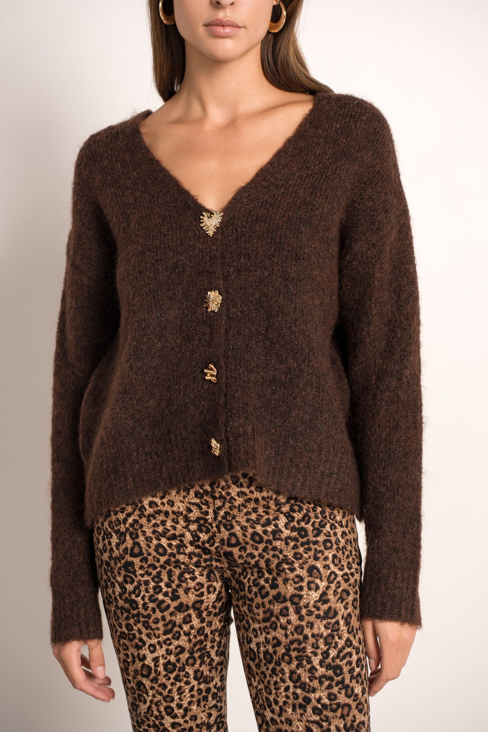 Gilet Choco bouton métal 2649