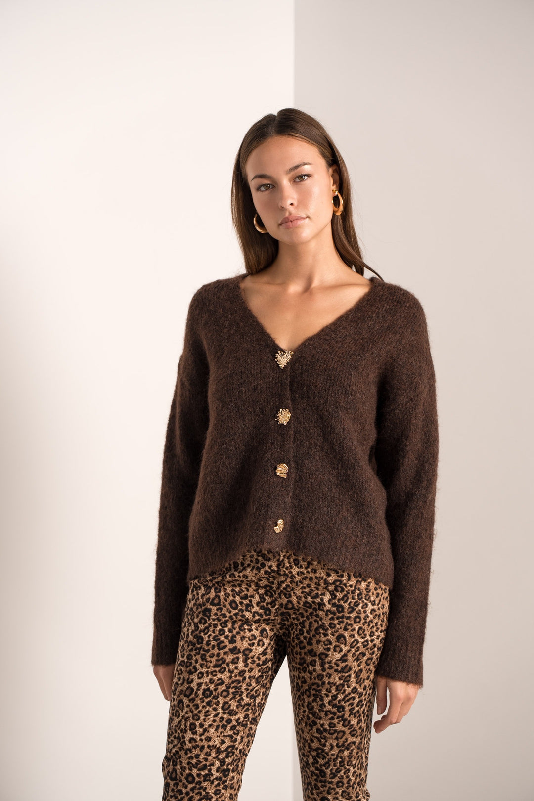 Gilet Choco bouton métal 2649