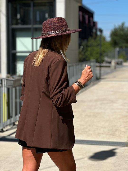 Blazer manches froncées 8056 (34 au 40)