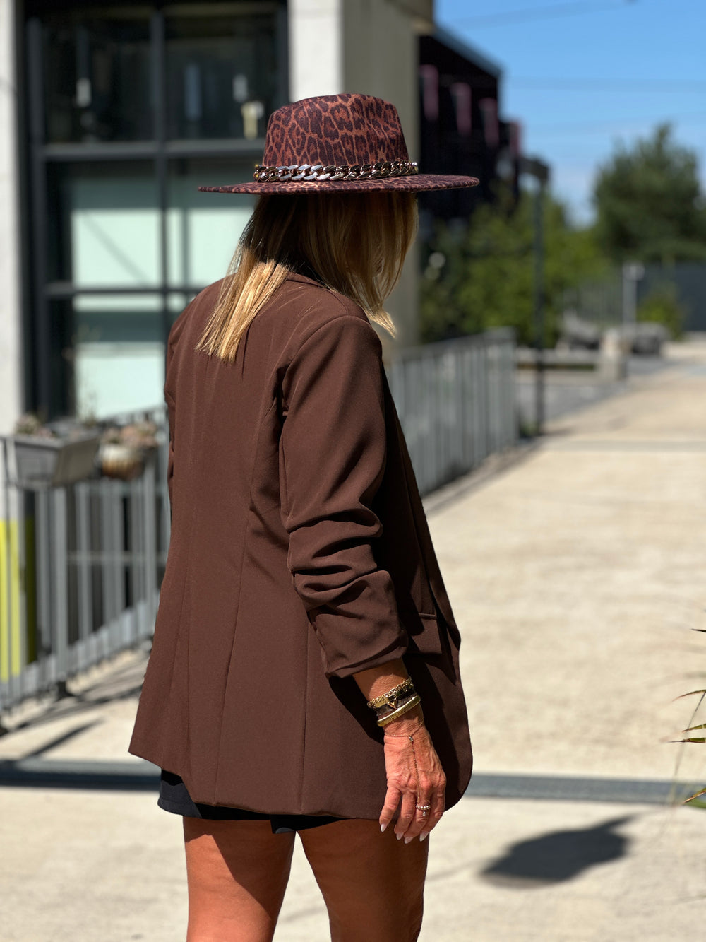 Blazer manches froncées 8056 (34 au 40)