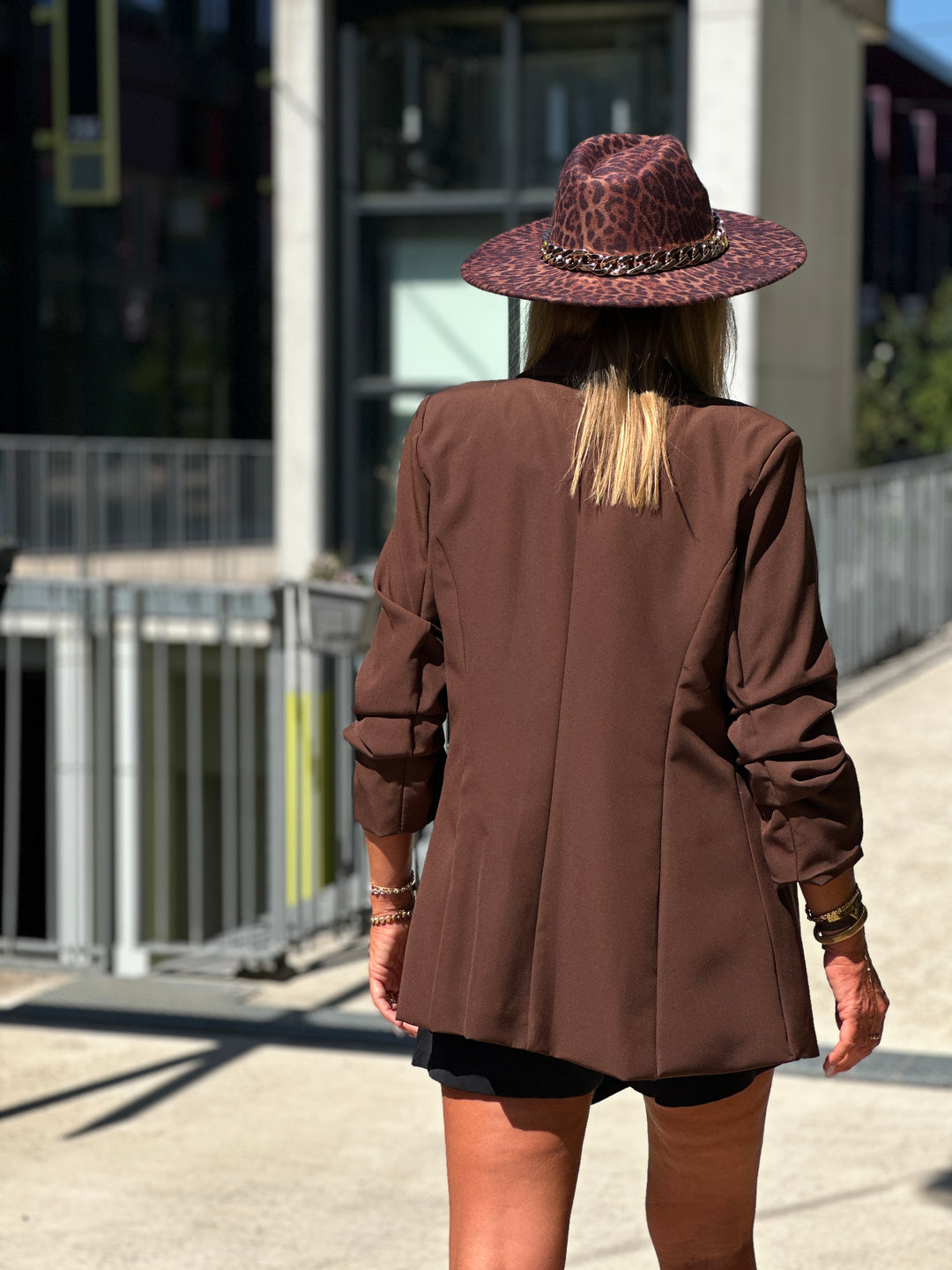 Blazer manches froncées 8056 (34 au 40)