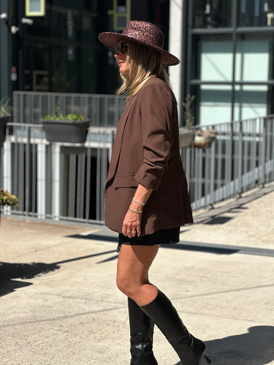 Blazer manches froncées 8056 (34 au 40)