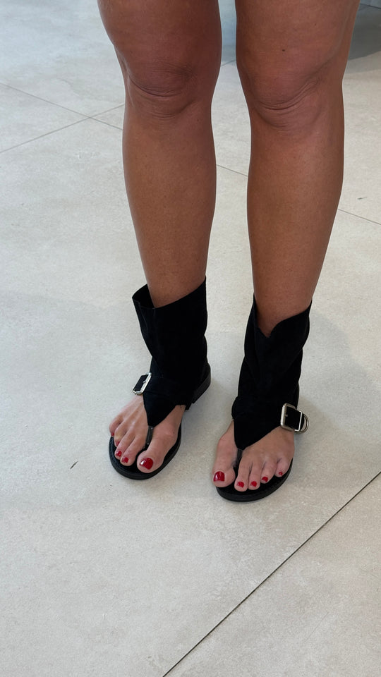 SANDALES Bas ouverte 2850 Noir