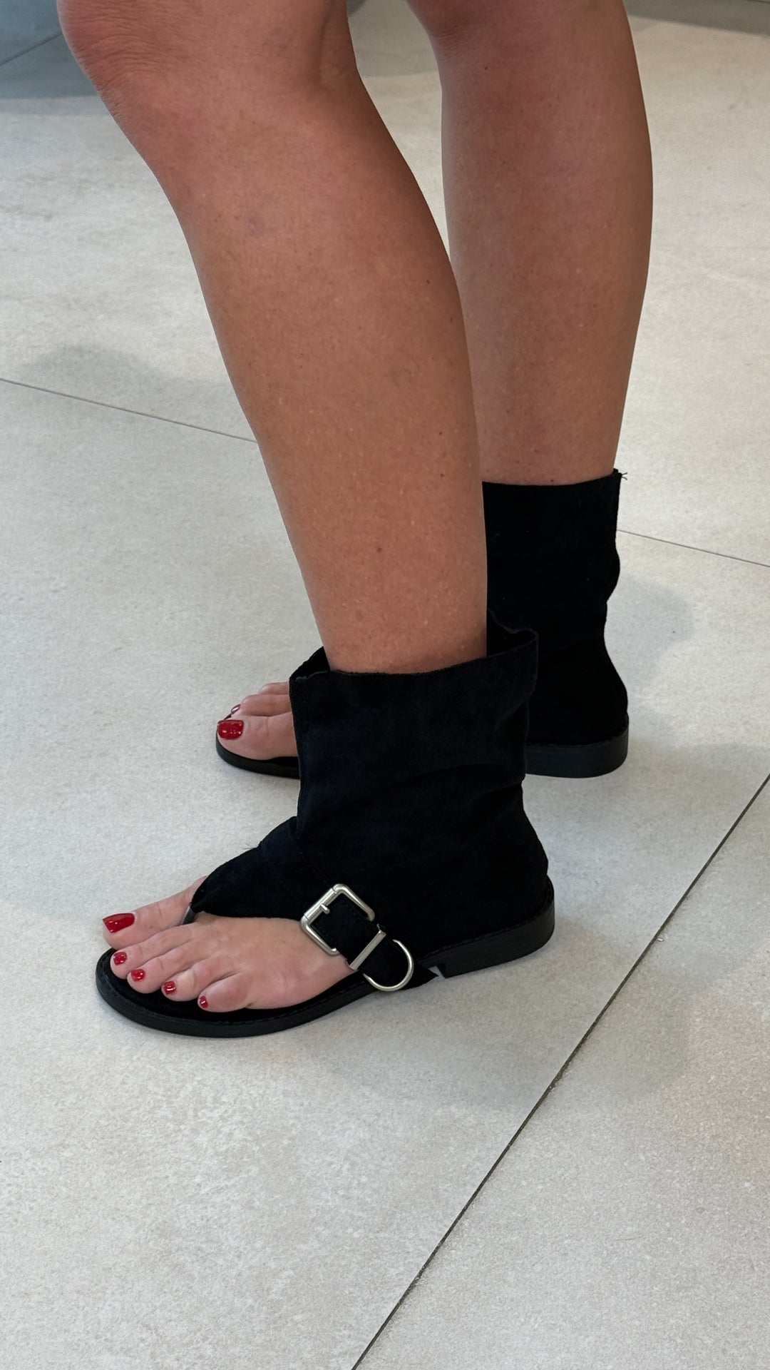 SANDALES Bas ouverte 2850 Noir