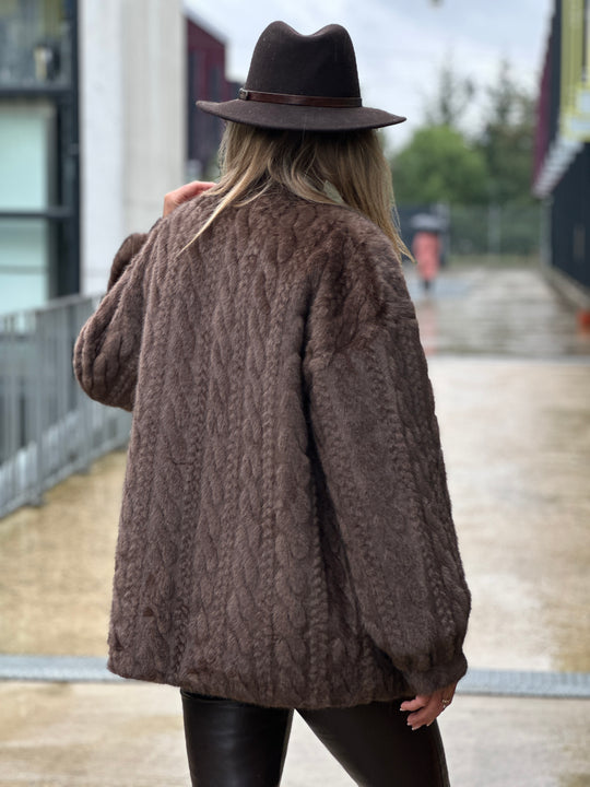 Manteau Maeva choco V004G