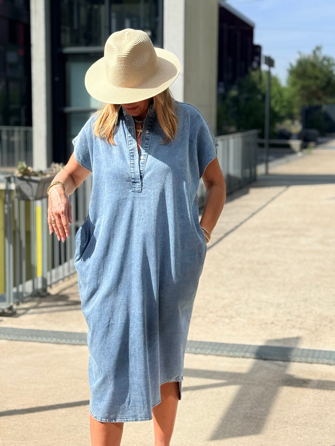 Robe denim loose 9202
