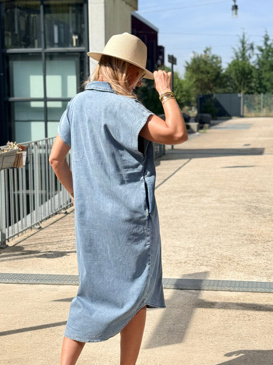 Robe denim loose 9202