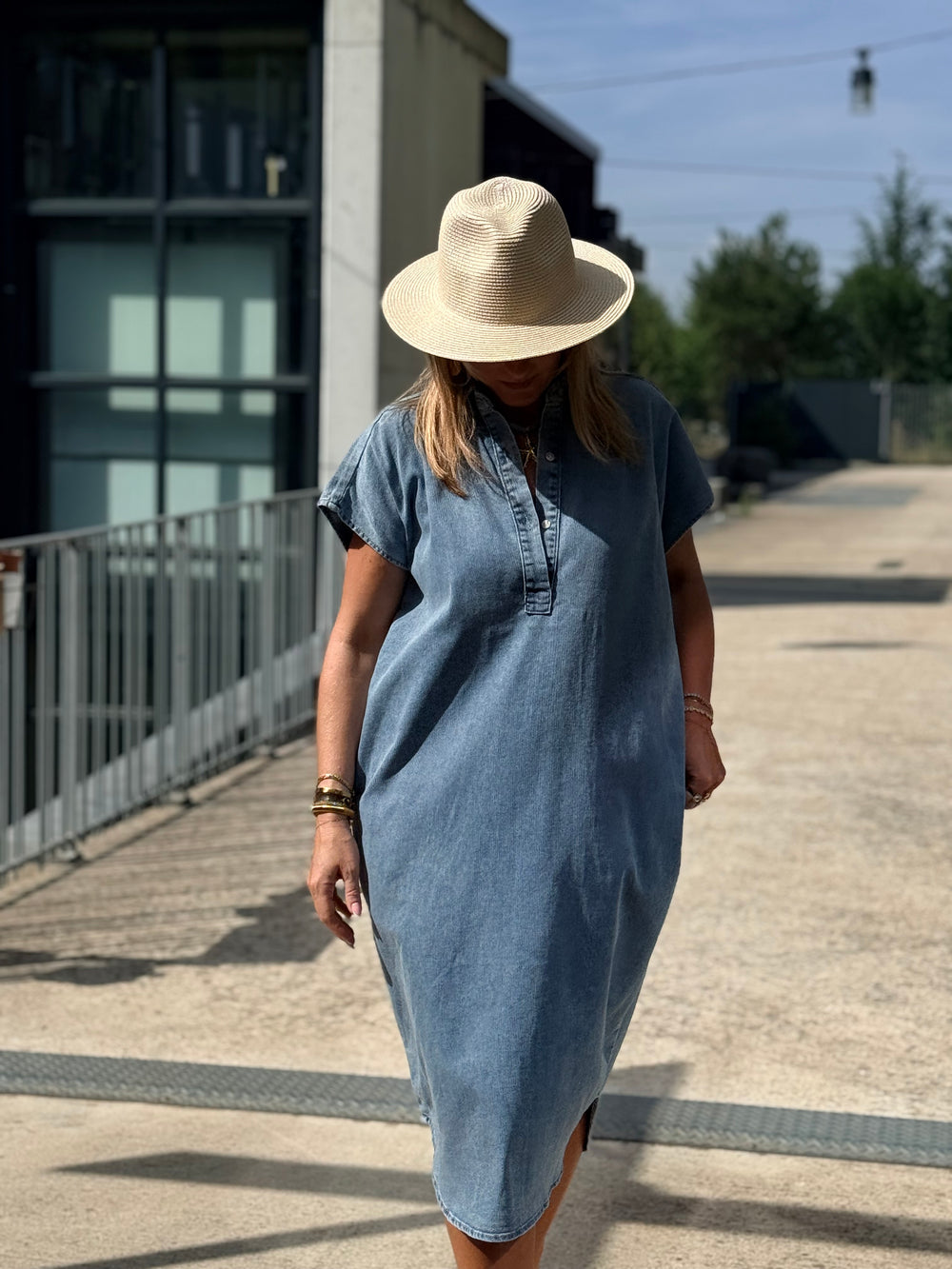 Robe denim loose 9202