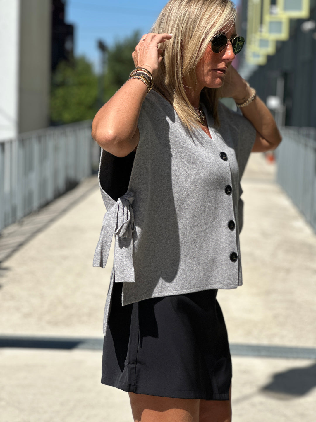 Pull fentes boutonnés 3761