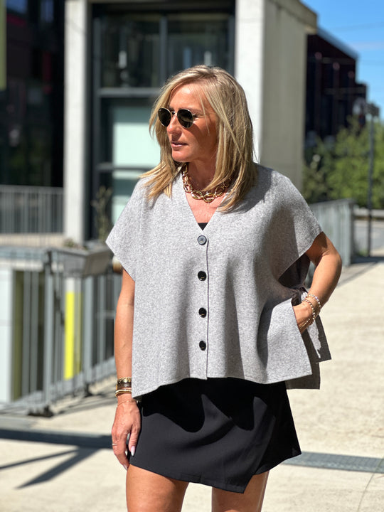 Pull fentes boutonnés 3761