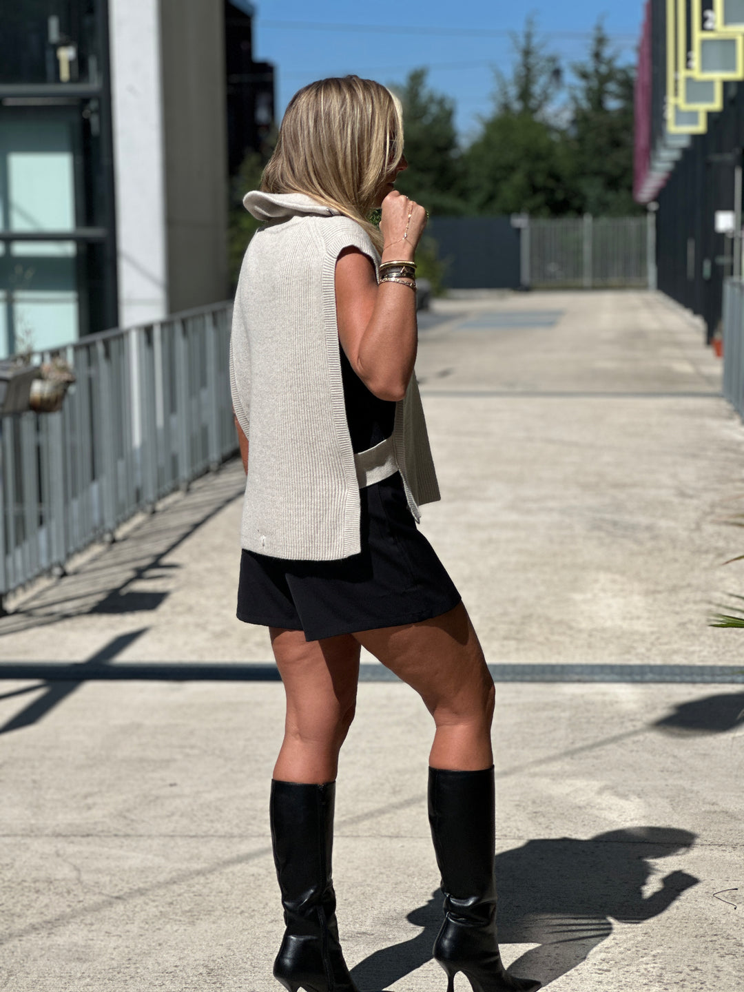Pull gilet avec zip 5180