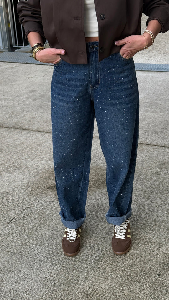 Jean strass brute 3288