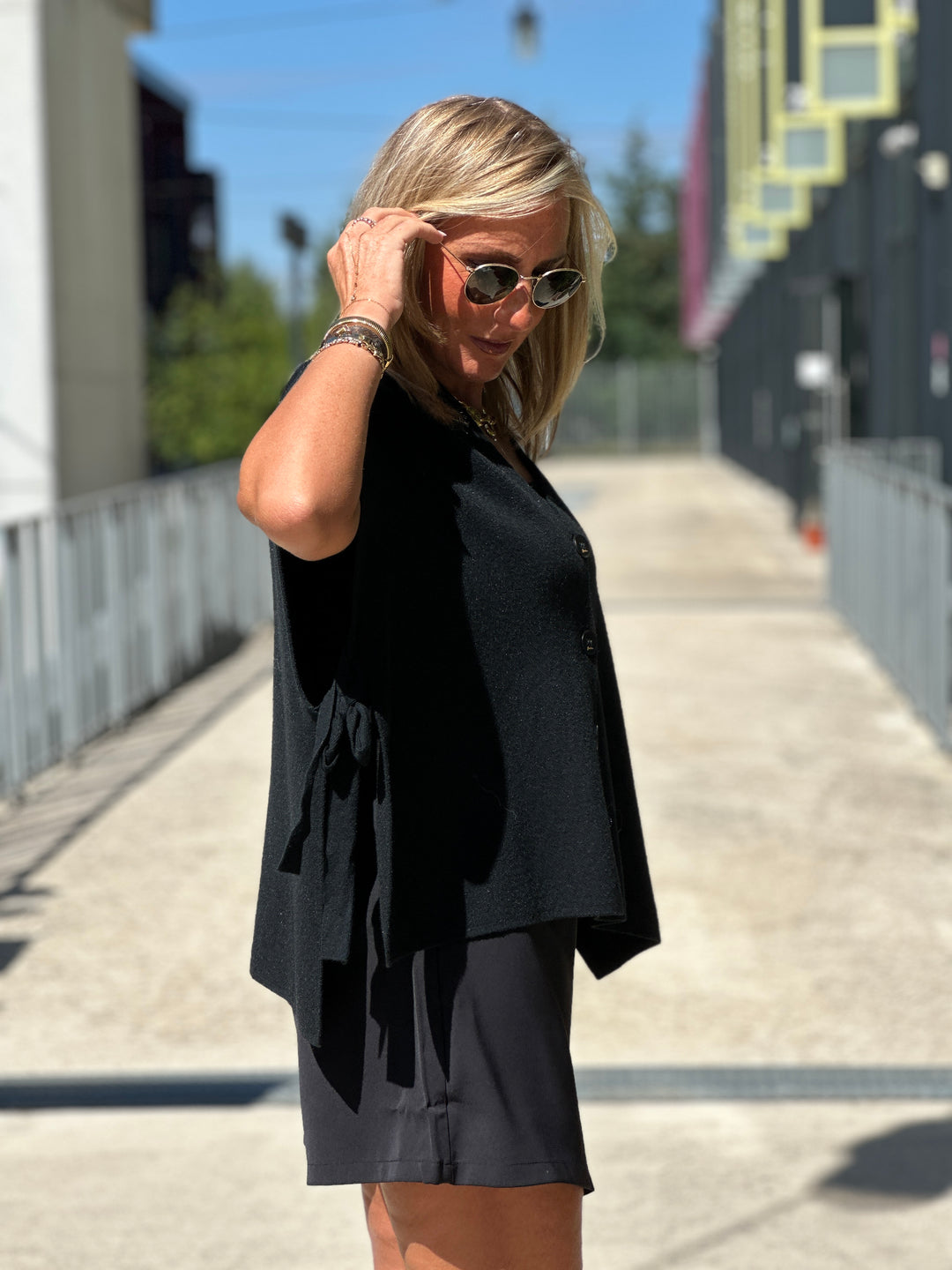 Pull fentes boutonnés 3761