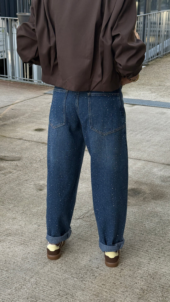 Jean strass brute 3288