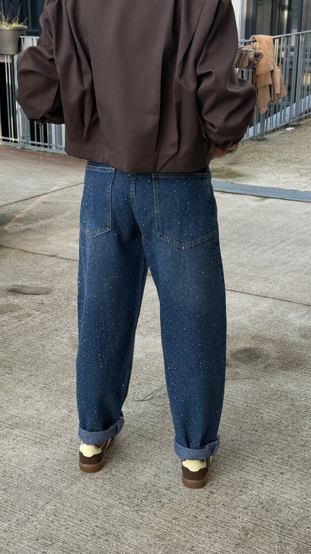 Jean strass brute 3288