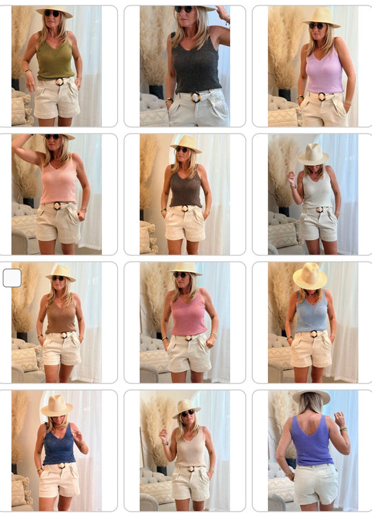 Top lurex simple