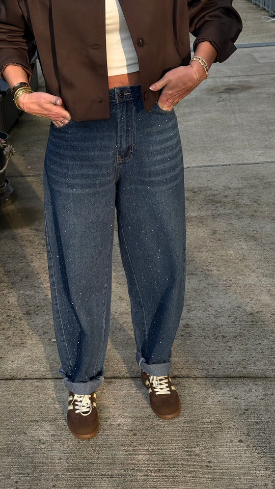Jean strass brute 3288
