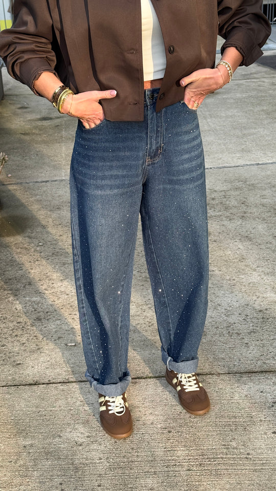 Jean strass brute 3288