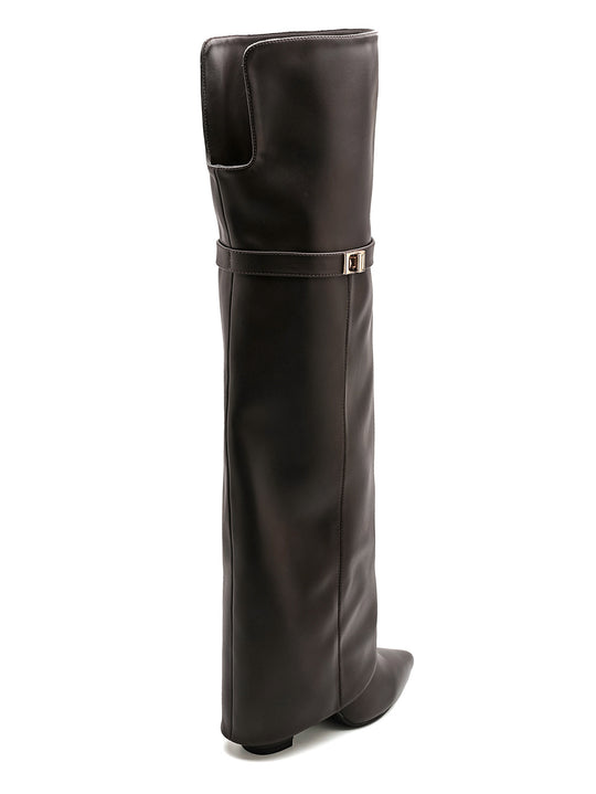 Bottes cuissarde hautes similicuir Choco 2511