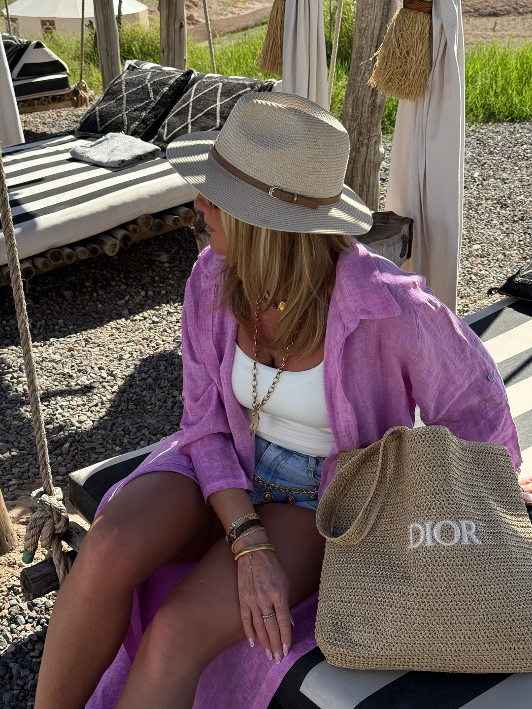 Robe chemiser longue lin délavée 26268 (précommande)