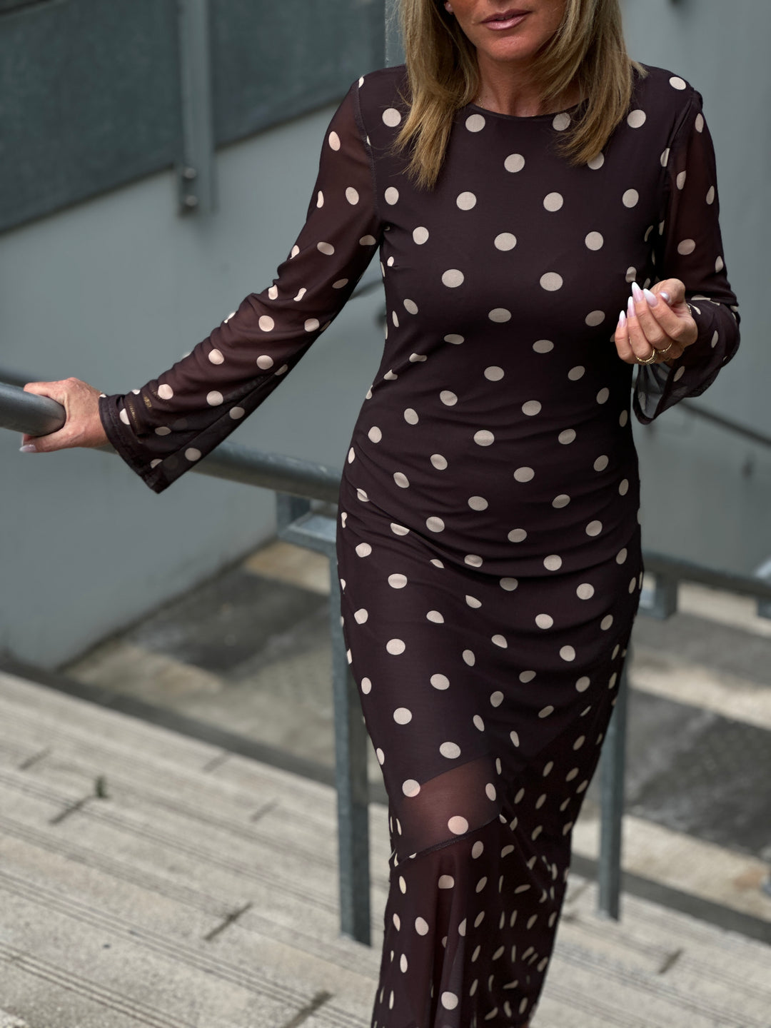 Robe à poids choco 4218