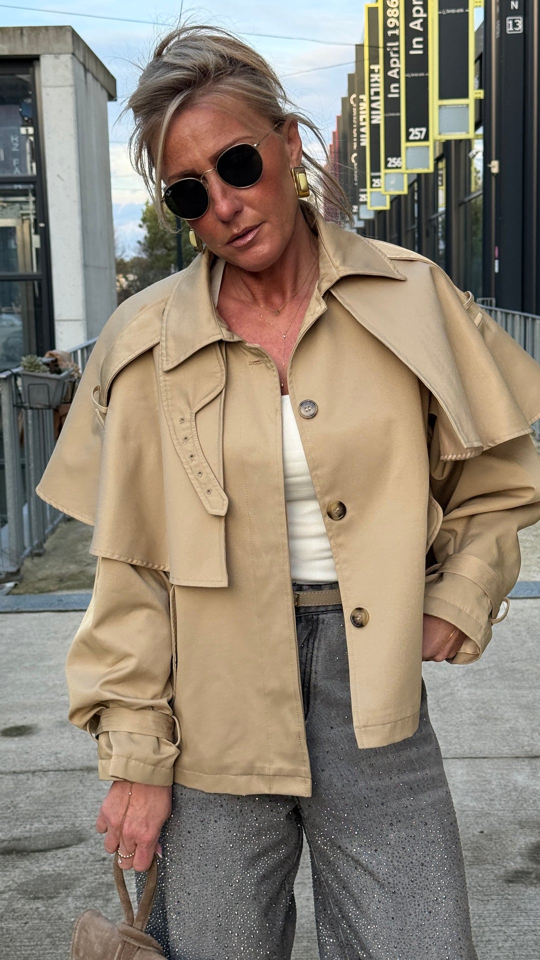 Trench court volant 30190