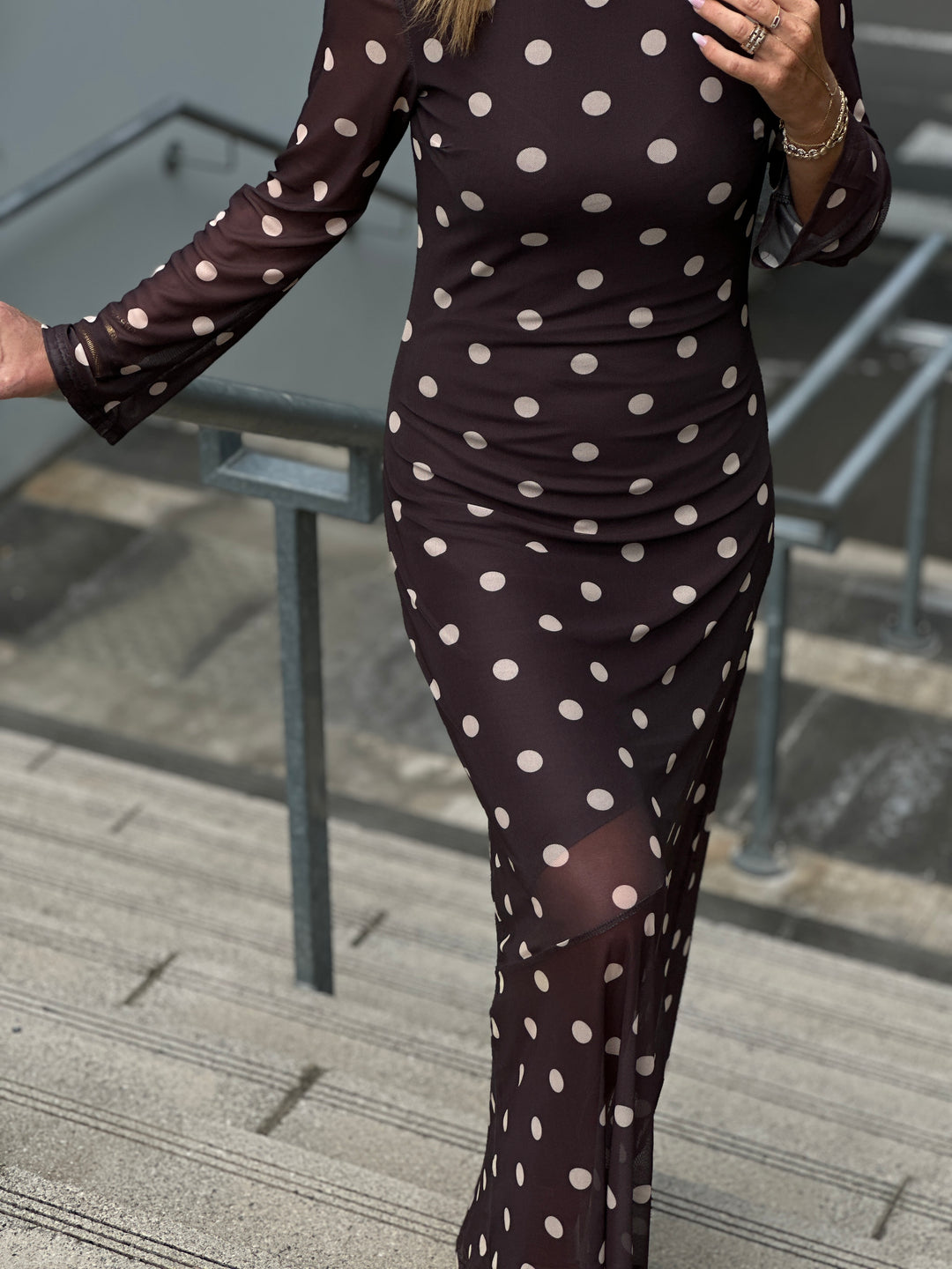 Robe à poids choco 4218