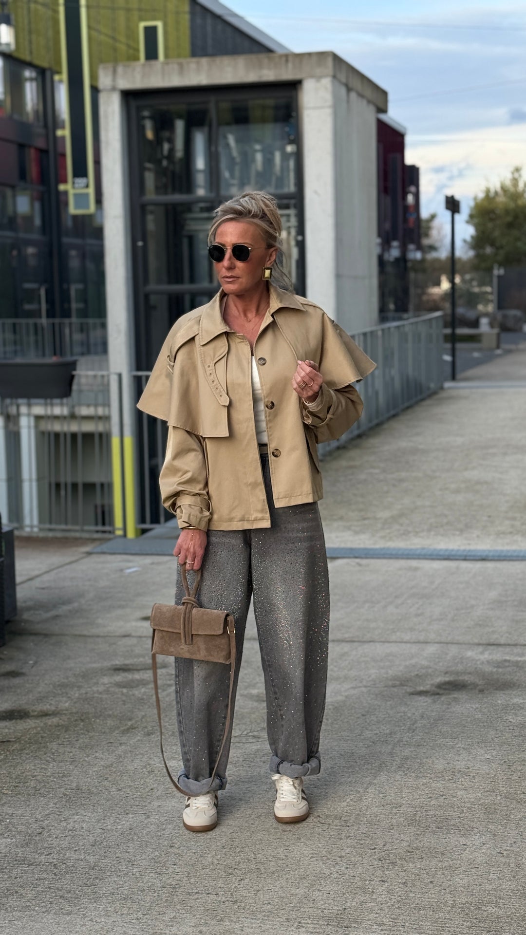 Trench court volant 30190