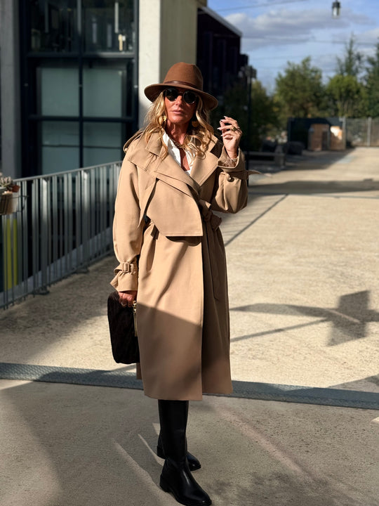 Trench long Beige 9903