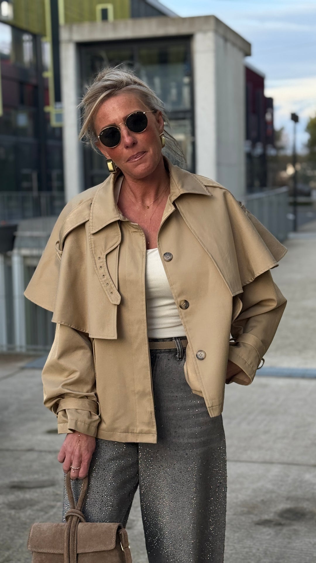 Trench court volant 30190