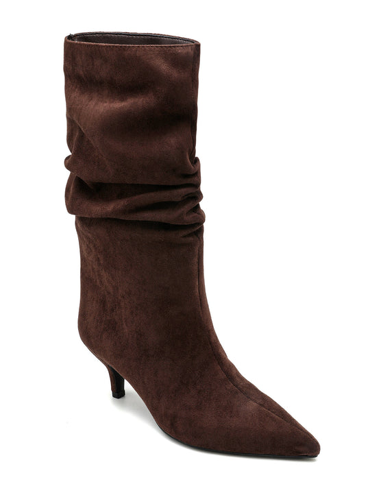 Botte daim petit talon 2513A Choco