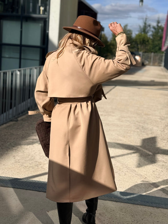 Trench long Beige 9903