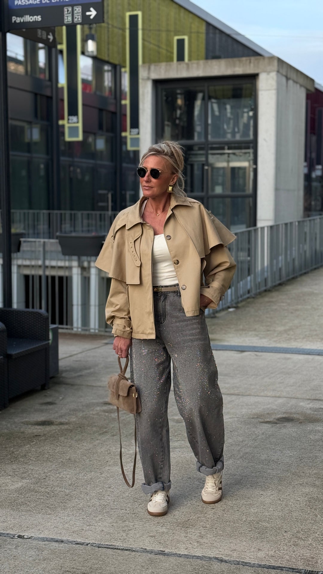 Trench court volant 30190