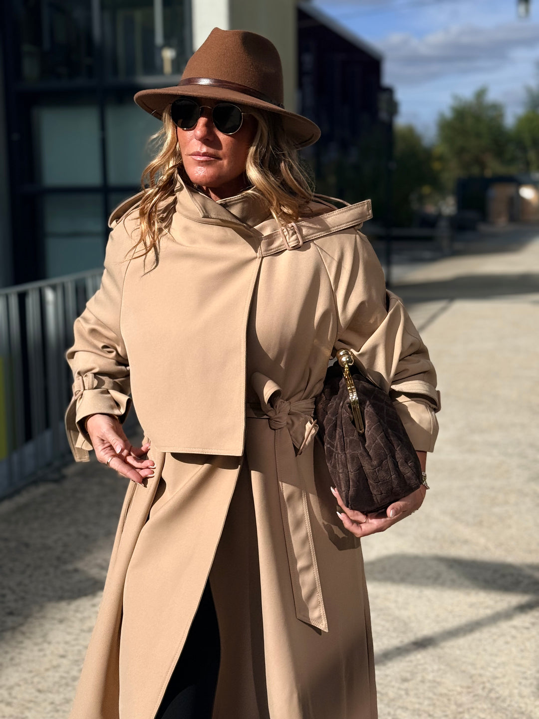 Trench long Beige 9903